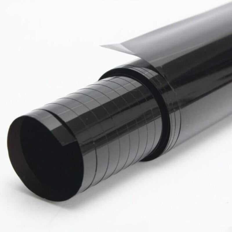 100x50CM VLT Black Car Auto Home Glass Window Tint Tinting Film Roll with Scraper Car Accessories Auto Window Tinting Film Roll