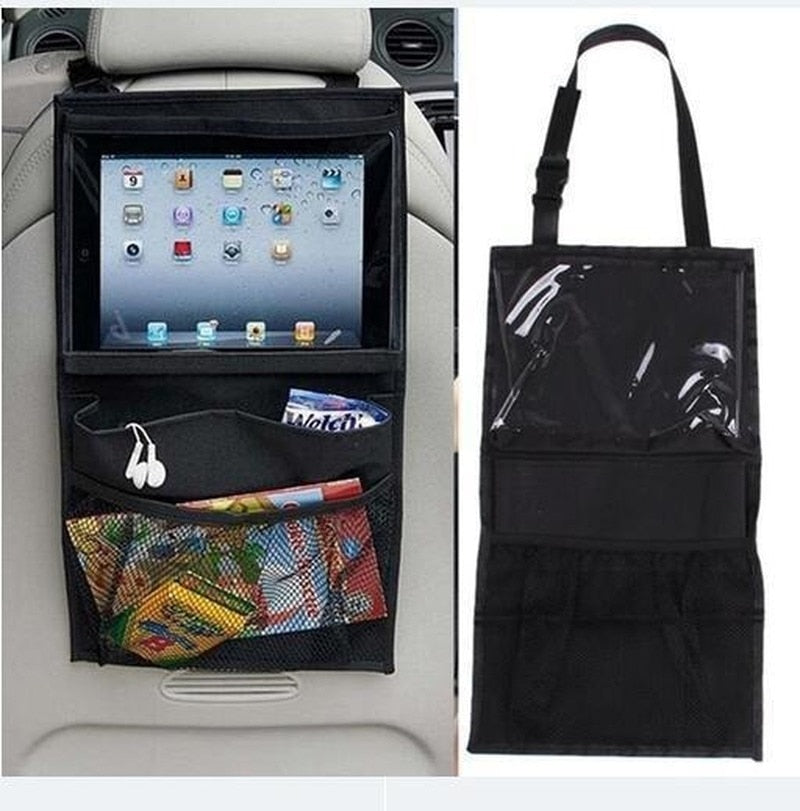 Auto Back Car Seat Organizer Holder Multi-Pocket Travel Storage Hanging Tablet PCs Mummy Bags Baby Car Seat Ipad Hanging Bag