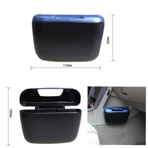 Car Organizer Mini Car Auto Rubbish Dustbin Trash Can Garbage Dust Case Box Car Storage Case Car Trash Bin Car Accessories