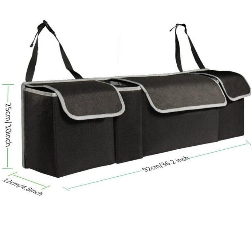 Car Organizer Trunk Backseat Adjustable Storage Bag Net High Capacity Multi-use Oxford Back Interior Accessories Automobile Seat