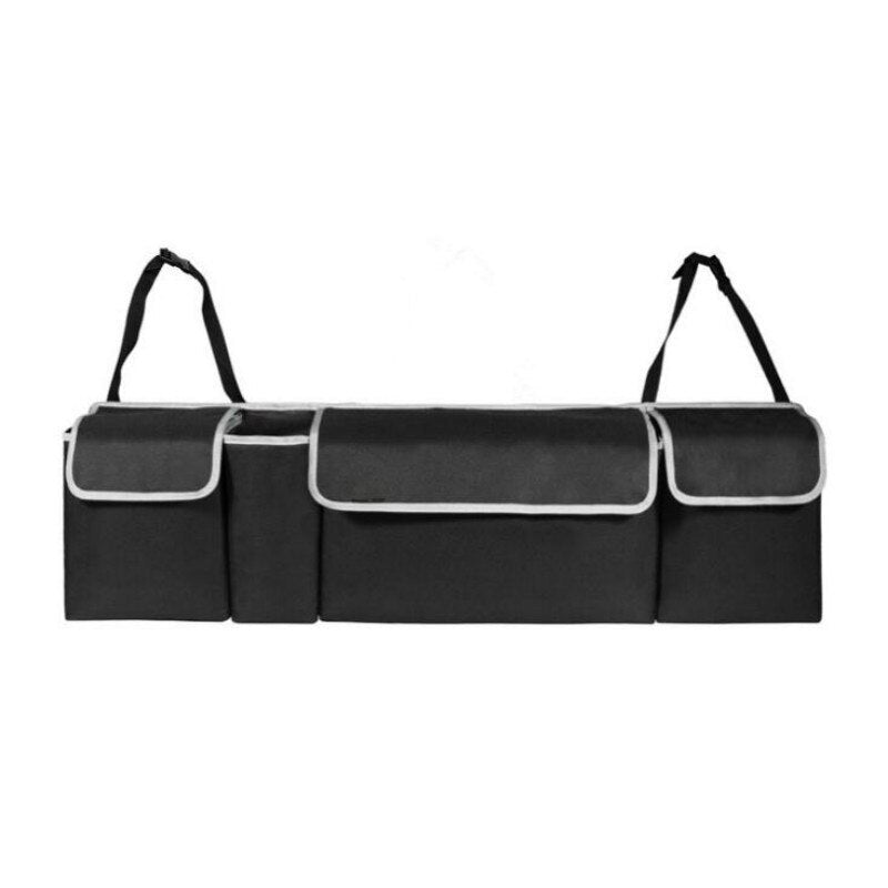 Car Organizer Trunk Backseat Adjustable Storage Bag Net High Capacity Multi-use Oxford Back Interior Accessories Automobile Seat