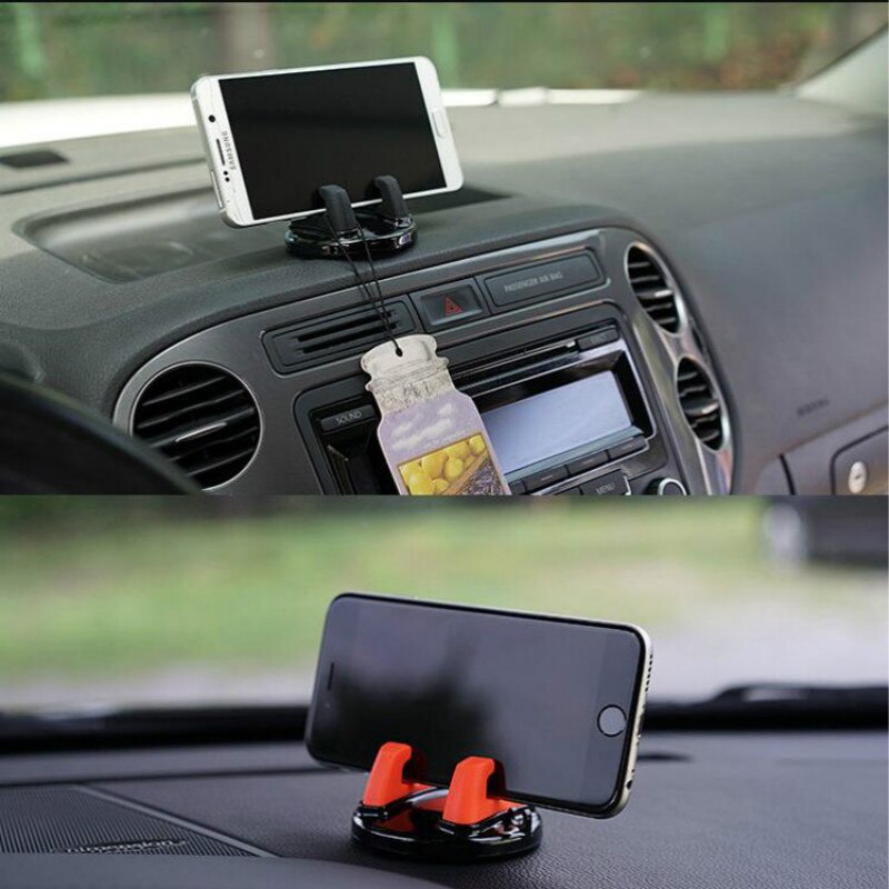 Car Phone Holder Stands Rotatable Support Anti Slip Mobile 360 Degree Mount Dashboard GPS Navigation Universal Auto Accessories