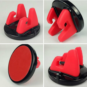 Car Phone Holder Stands Rotatable Support Anti Slip Mobile 360 Degree Mount Dashboard GPS Navigation Universal Auto Accessories