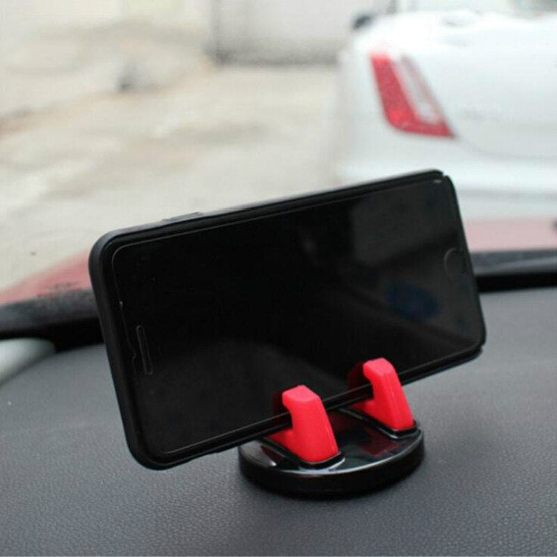 Car Phone Holder Stands Rotatable Support Anti Slip Mobile 360 Degree Mount Dashboard GPS Navigation Universal Auto Accessories