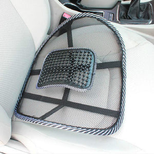 Car Seat Chair Back Cushion Mesh Lumbar Back Brace Car Seat Chair Cushion Massage Back Cushion Pad Support Home Office