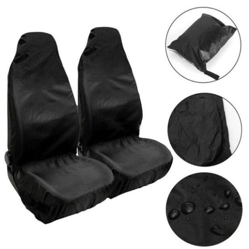 Universal 2PCS Car Seat Cover Protector Storage Bag Washable Automovil Foldable Non-Slip Seat Covers For Repair Accessories