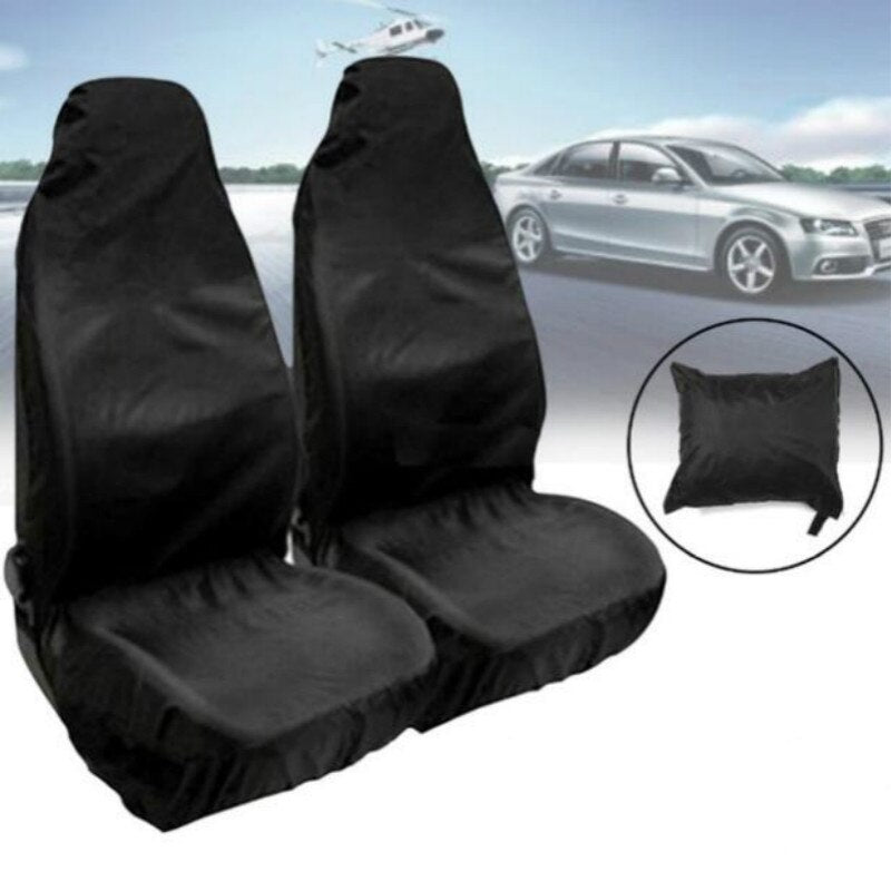 Universal 2PCS Car Seat Cover Protector Storage Bag Washable Automovil Foldable Non-Slip Seat Covers For Repair Accessories