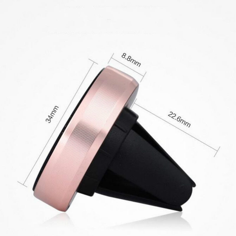 Universal Car Bracket Mount Holder Magnetic Car Air Vent Aluminium Alloy ABS For iPhone Samsung Xiaomi GPS Bracket Stand Holder