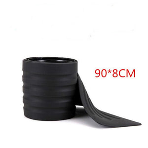 Universal Car Trunk Door Guard Strips Sill Plate Protector Rear Bumper Guard Rubber Mouldings Pad Trim Cover Strip Car Styling