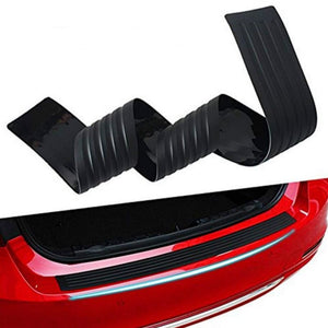 Universal Car Trunk Door Guard Strips Sill Plate Protector Rear Bumper Guard Rubber Mouldings Pad Trim Cover Strip Car Styling